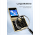 P20 2.4 Inch HD Display Flip 2G 4 SIM GSM Unlocked LED Flashlight Mobile Phone - Gold 6 in OMAN