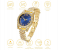 Jongo Rhinestone Trend Ladies Roman Dial Watch Watch Stainless Steel Bracelet - Blue 2 in UAE