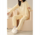 Womens Autumn Winter Warm Pajamas Pants Set Flannel Image