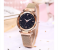 Rhinestone Decor Round Dial Zinc Alloy Strap Quartz Watch with Luminous Bracelet Set - Gold 5 in KSA