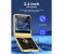 P20 2.4 Inch HD Display Flip 2G 4 SIM GSM Unlocked LED Flashlight Mobile Phone - Gold 7 in OMAN