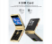 P20 2.4 Inch HD Display Flip 2G 4 SIM GSM Unlocked LED Flashlight Mobile Phone - Gold 4 in OMAN