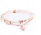 Rhinestone Decor Round Dial Zinc Alloy Strap Quartz Watch with Luminous Bracelet Set - Gold 4 in KSA