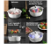 Generic 4 In 1 Defrosting Tray,Food Thawing,Rapid Thaw Tray,Kitchen 360° Thawing Board,for Foods Veggies Meat Fish,Airtight Food Preservation And Thawing Machine for Home Kitchen 3 in UAE