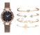 Jongo Luxury Starry Sky Dial Ladies Watches with Image