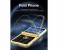 P20 2.4 Inch HD Display Flip 2G 4 SIM GSM Unlocked LED Flashlight Mobile Phone - Gold 3 in OMAN