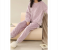Womens Autumn Winter Warm Pajamas Pants Set Flannel Image