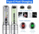 Generic Powerful Torches LED Super Bright Rechargeable 500 Lumens with Red Blue UV Light - Mini Pocket Torch 8 Modes Multifunctional Magnetic Zoomable Flashlight 2 in KSA