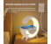 Jongo Atmosphere Lamp,Color Changing Mood Light with Wireless Charger, 3 In 1 Dimmable Night Light with with Alarm Clock, Bluetooth Speaker,15w Fast Charger and APP Control for Bedroom, Party 4 in UAE