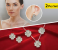 Bundle 2 PCs Set Shiny Multicolor Romantic Flower Image
