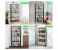 Foldable 5-Tier Shelving Unit with Wheels, Floor-Standing Multi-Layer Kitchen Storage Rack, Storage Trolley Cart for Garage Kitchen Living Room 6 in UAE