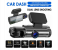 Dual Lens Car Dash Cam DVR Driving Recorder Wide Angle Motion Detection Loop Recording Dash Camera 1 in UAE