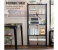 Foldable 5-Tier Shelving Unit with Wheels, Floor-Standing Multi-Layer Kitchen Storage Rack, Storage Trolley Cart for Garage Kitchen Living Room 2 in UAE