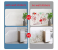 Jongo Wall Protective Film Scratch-Resistant Anti-Dirty Does Not Hurt The Wall Home Transparent Electrostatic Wall Protection Sticker-Wall Protective Film 45cm*5m 7 in UAE