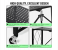 Foldable 5-Tier Shelving Unit with Wheels, Floor-Standing Multi-Layer Kitchen Storage Rack, Storage Trolley Cart for Garage Kitchen Living Room 7 in UAE