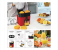 Electric Double Disc Orange Juicer Portable Cut and Squeeze Juice Extractor 2 in KSA
