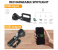 6 in 1 Rechargeable Handheld Spotlight Flashlight High Lumens Super Bright LED Flashlight for Emergencies 4 Modes Waterproof Searchlight Spotlight for Fishing Hunting Hiking Camping with Tripod 4 in KSA