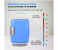 DLC 48W Portable 4L Mini Cooler, Warmer Fridge Refrigerator For Home And Car Use - Blue And White 4 in KSA