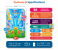Smart Educational Prayer Mat for Kids, Prayer Rug Electronic Islamic Prayer Mat with Worship Step Guide for Kids Toddlers ＆ Ramadan Gifts 110 x 70cm 3 in KSA