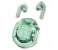 Transparent Wireless Earphones Bluetooth 5.3 LED Power Display Mini Crystal in-Ear Earbuds with Wireless Charging Case Touch Control Built-in Mic for Sports IPX4 Waterproof Earphone - Green 1 in OMAN
