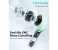 Transparent Wireless Earphones Bluetooth 5.3 LED Power Display Mini Crystal in-Ear Earbuds with Wireless Charging Case Touch Control Built-in Mic for Sports IPX4 Waterproof Earphone - Green 4 in OMAN