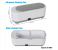 Portable Ultrasonic Jewellery Cleaner 45kHz Multifunctional Cleaner, Professional Domestic Cleaning Instrument for Jewellery, Watches, Glasses, Braces, Razors, Cosmetic Brushes 9 in UAE