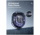Transparent Wireless Earphones Bluetooth 5.3 LED Power Display Mini Crystal in-Ear Earbuds with Wireless Charging Case Touch Control Built-in Mic for Sports IPX4 Waterproof Earphone - Black 3 in UAE