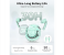 Transparent Wireless Earphones Bluetooth 5.3 LED Power Display Mini Crystal in-Ear Earbuds with Wireless Charging Case Touch Control Built-in Mic for Sports IPX4 Waterproof Earphone - Green 5 in OMAN