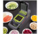 Multifunctional 14 in 1 Veggie Slicer Fruits, Vegetable Chopper, Food Dicer Cutter Peeler 5 in KSA