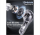 Transparent Wireless Earphones Bluetooth 5.3 LED Power Display Mini Crystal in-Ear Earbuds with Wireless Charging Case Touch Control Built-in Mic for Sports IPX4 Waterproof Earphone - Black 4 in UAE