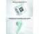 Transparent Wireless Earphones Bluetooth 5.3 LED Power Display Mini Crystal in-Ear Earbuds with Wireless Charging Case Touch Control Built-in Mic for Sports IPX4 Waterproof Earphone - Green 6 in OMAN