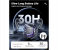 Transparent Wireless Earphones Bluetooth 5.3 LED Power Display Mini Crystal in-Ear Earbuds with Wireless Charging Case Touch Control Built-in Mic for Sports IPX4 Waterproof Earphone - Black 5 in UAE
