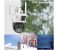 Outdoor Full HD PTZ WiFi Dual Lens AI Human Auto Tracking Security IR Color Night Vision CCTV Video Surveillance Cam 4 in UAE
