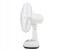 Portable Rechargeable Outdoor Indoor 12 INCH AC/DC Led Emergency Table Fan With Solar pannel And Power Bank 8 in KSA