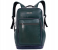 Para John PJBP6665 16Inch Genuine Leather Backpack - Green 1 in UAE