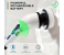 9 In 1 Electric Expandable Cordless Cleaning Brush With Electric Rotary Floor Scrubber, Adjustable Extension Handle, 360 Cordless Cleaning Brush For Tile, Floor, Wall Bathroom, Bathtub, Kitchen 6 in KSA