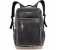 Para John PJBP6665 16Inch Genuine Leather Backpack - Black 2 in UAE