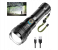 Maxpower German XH90 4 LED Rechargeable Zoomable Flashlight Gun Metal Body 2 in KSA