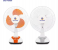 Portable Rechargeable Outdoor Indoor 12 INCH AC/DC Led Emergency Table Fan With Solar pannel And Power Bank 1 in KSA