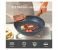 Kala 3PCS Non Stick Frying Pan Set Saute Fry Pan Granite Skillet Pans Heat-Resistant Handle Nonstick With Wood Detachable Handle 6 in UAE