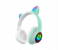 Cat Ears Headphones Wireless With MIC Control LED Ladies and Girl Stereo Cute Music Helmet Bluetooth Headset 1 in KSA