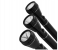 Impex CB2225 3 Pieces Combo Rechargeable LED Flashlight - Black 3 in UAE