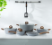 Delcasa DC2284 Marble Coated 10Pieces Non-Stick Chef Master Cookware Set 5 in UAE