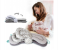 Adjustable Nursing Pillow for Moms - Multi-Functional and Multi-Layer Postnatal Posture Support Pillow, Can Adjust Height, Geometric Design 4 in KSA