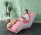 Creative inflatable recliner, inflatable sofa lounger, lazy floor chair with armrests, suitable for indoor living room bedroom, outdoor travelling camping 3 in UAE