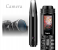 Unlocked Mini Bluetooth Cell Phone with Tiny Screen Camera and Recorder HOPE AK007 Multifunction 6 in 1 MobilePhone Pen - Black 1 in OMAN