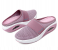 Fashion Breathable Mesh Slip-On Shoes Good-Looking Travel Essentials For Women EU 41 - Purple 1 in UAE