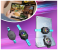 Semiconductor Cooler, Heat Sink with Colorful Lights and Back Clip, for Mobile Gaming, Live Streaming, Outdoor Vlog, Car Driving, for ipad/Tablet/Phone Gaming Cooling Case 1 in KSA