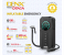 4 in 1 High Power Multifunctional Jump Starter Portable Air Compressor 12V Tyre Inflator, 180PSI Smart Electric Air Pump for Fast Inflation 6000mah Auto Inflate and Stop LED Light for Cars, Motorcycles Bikes Balls 4 in KSA