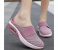 Fashion Breathable Mesh Slip-On Shoes Good-Looking Travel Essentials For Women EU 41 - Purple 2 in UAE